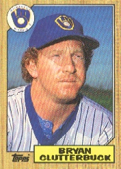 1987 Topps Baseball Cards      562     Bryan Clutterbuck